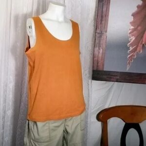 3/$25 Terracotta Scoop Neck Tank Top